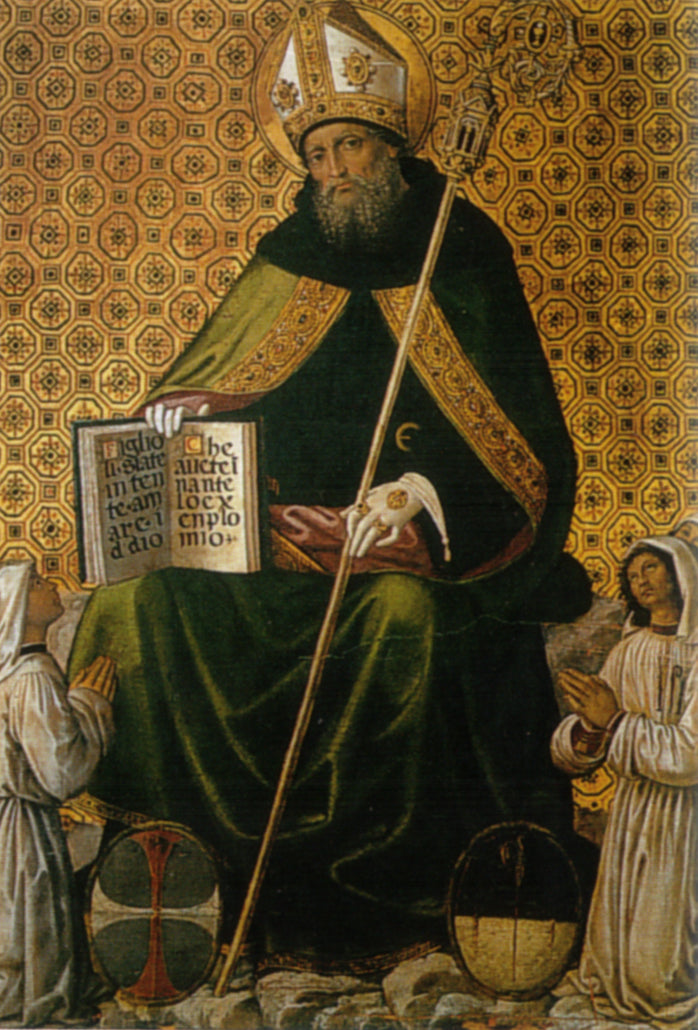 Gonfalon av Saint Augustin - Pinturicchio