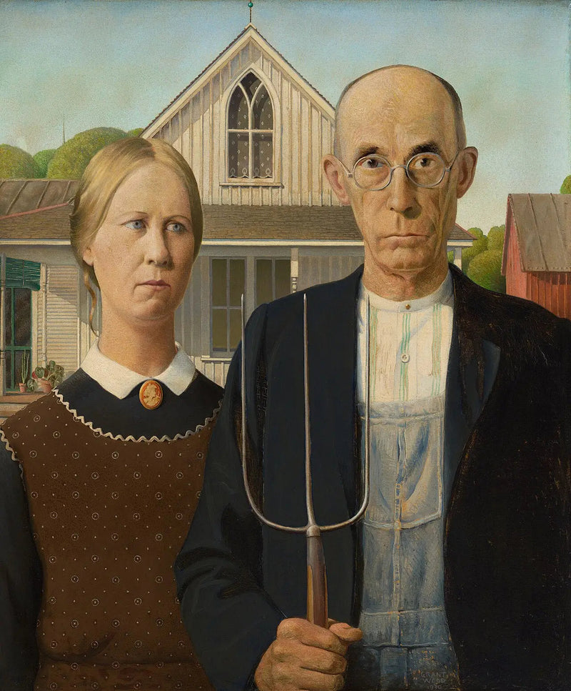 amerikansk gotikk - Grant Wood

Source:
gothique américain - Grant Wood