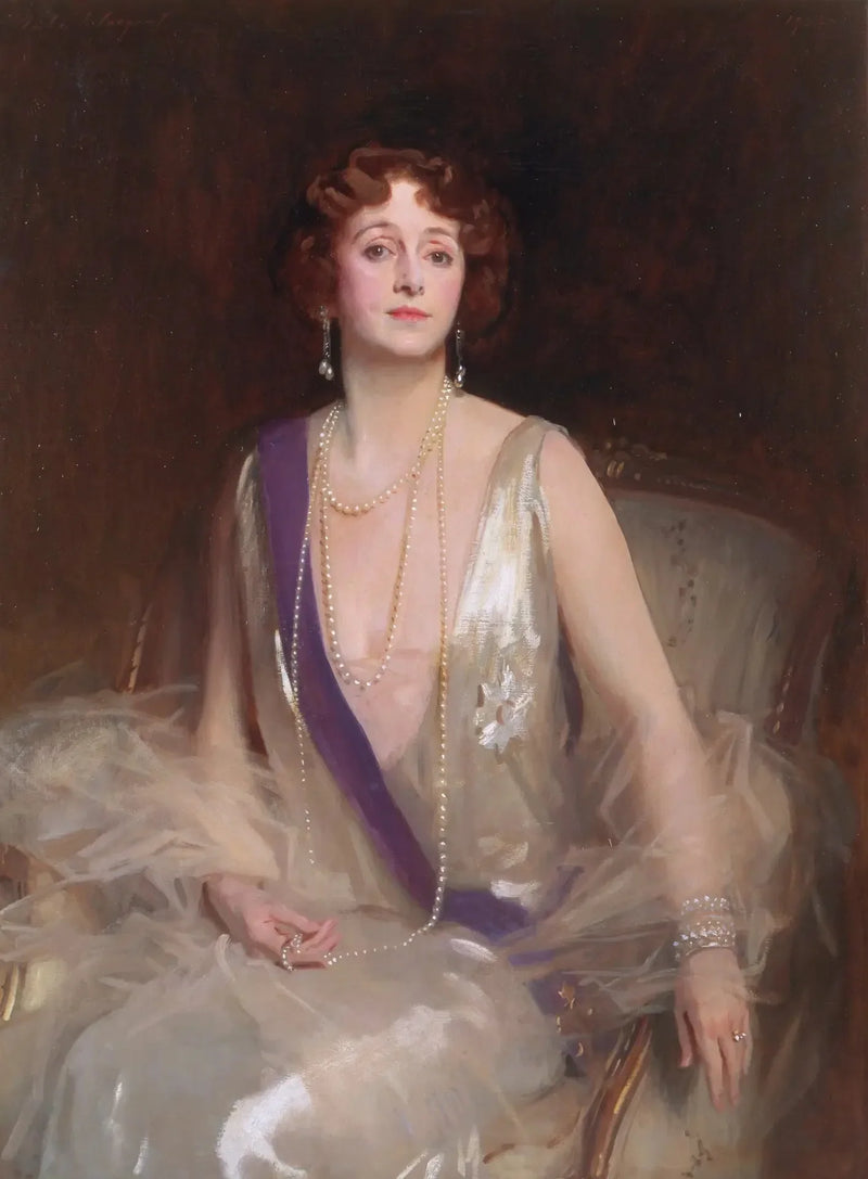 Grace Elvina, markise Curzon de Kedleston - John Singer Sargent