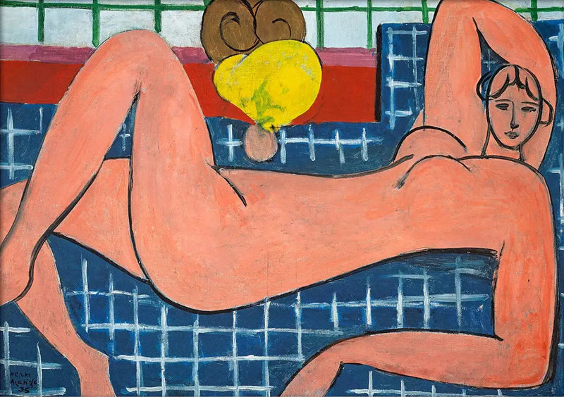 Stor liggende akt - Henri Matisse