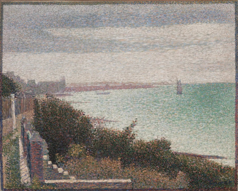 Grandcamp, en kveld - Georges Seurat