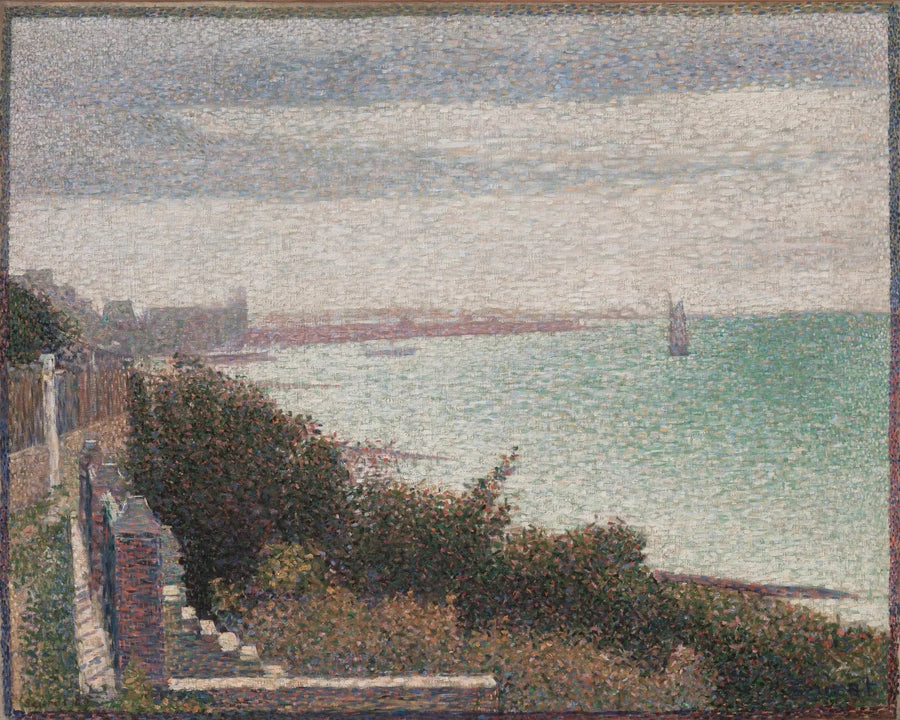 Grandcamp, en kveld - Georges Seurat