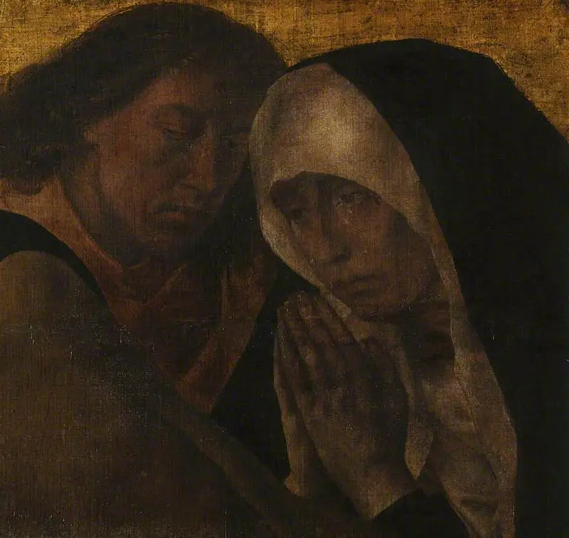 Stor korsfestelse, fragment - Hugo van der Goes