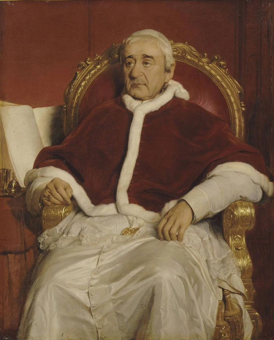 Gregor XVI, pave (1765-1846) - Paul Delaroche

Source:
Grégoire XVI, pape (1765-1846) - Paul Delaroche