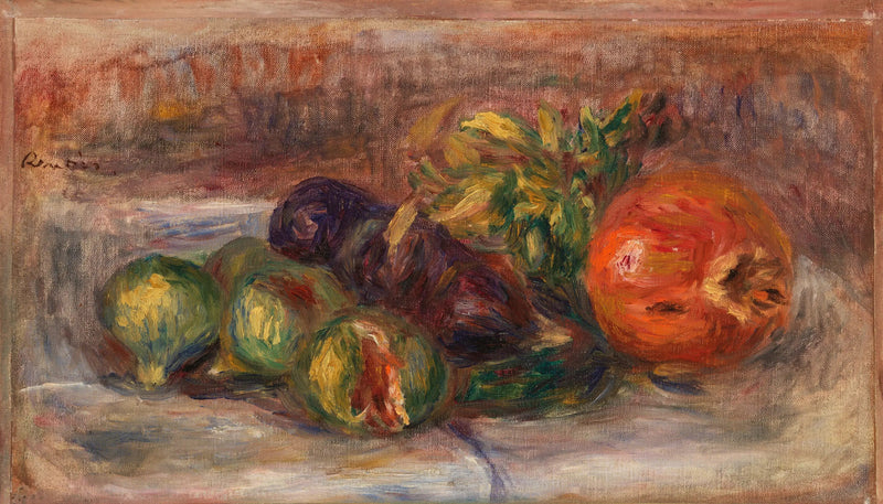 Granateple og fiken - Pierre-Auguste Renoir