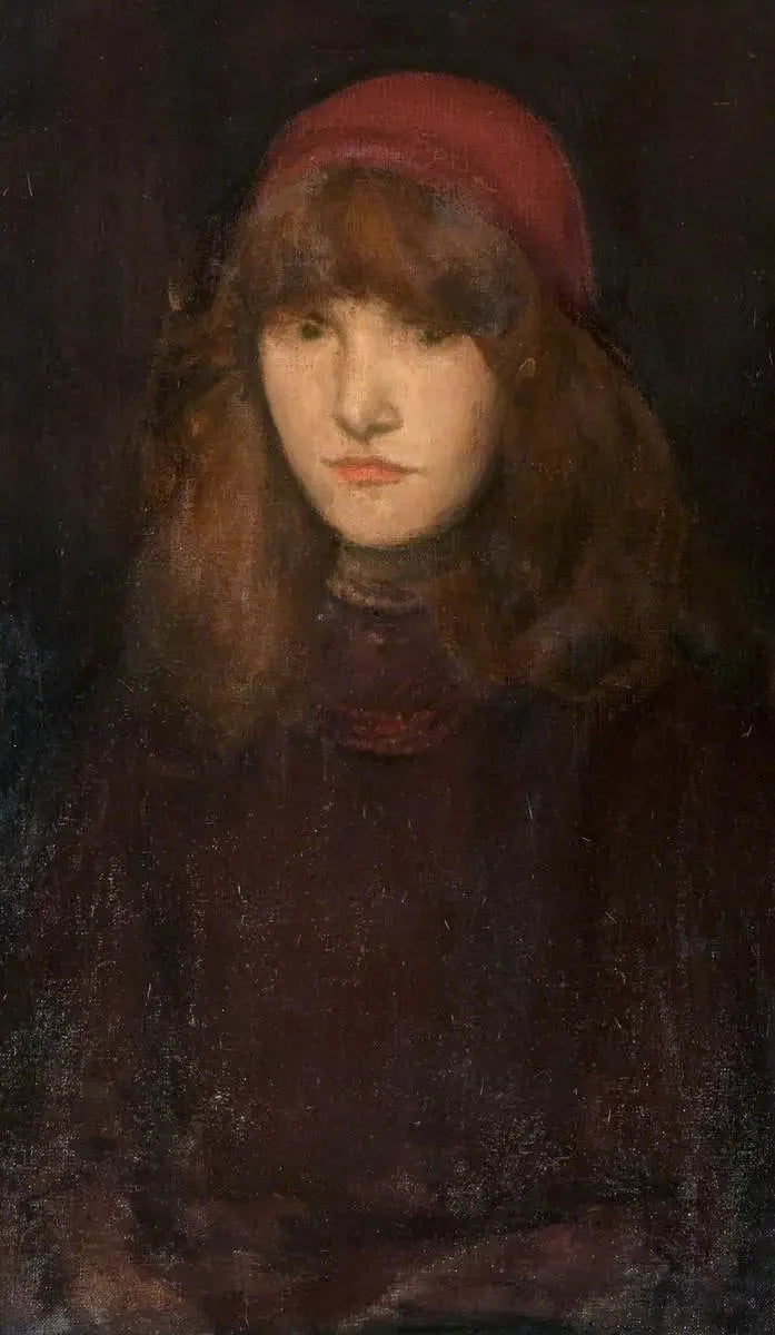 Granat og gull: Den lille kardinalen - James Abbott McNeill Whistler