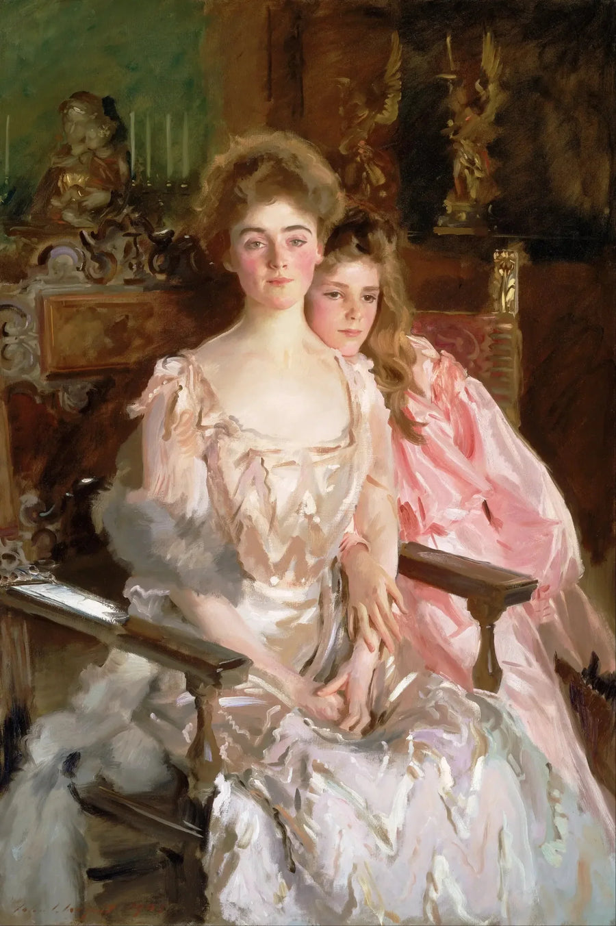 Gretchen Osgood Warren og datteren Rachel - John Singer Sargent