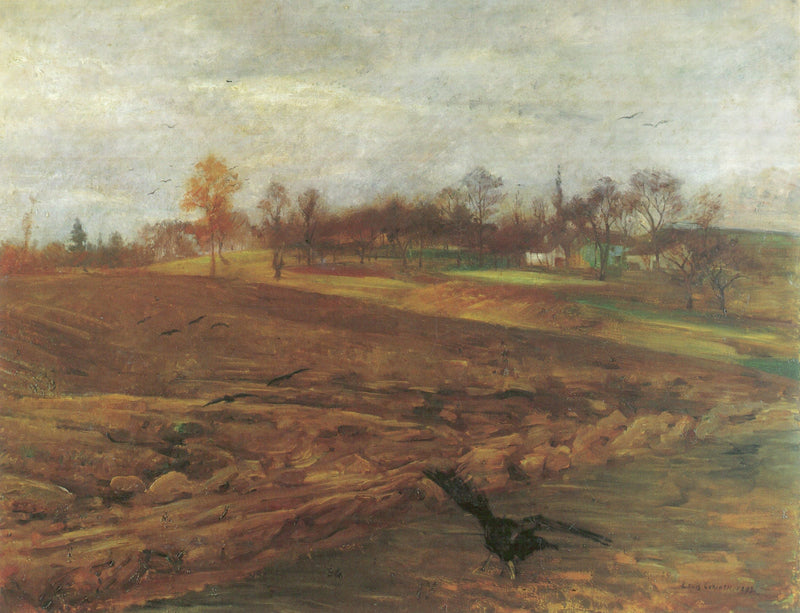 Große Rabenlandschaft - Lovis Corinth