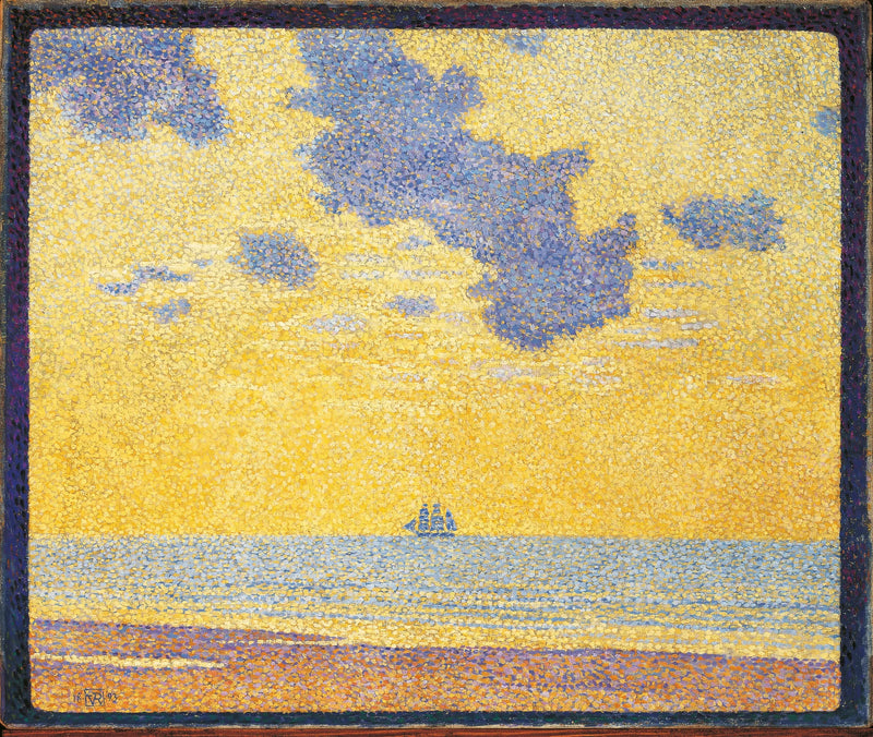 Grove skyer - Théo van Rysselberghe