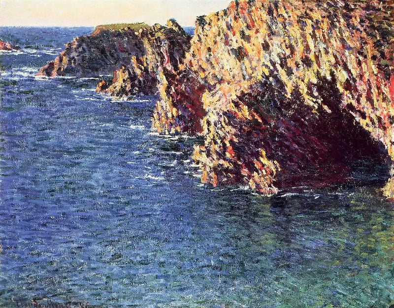 Port-Domois-hulen - Claude Monet