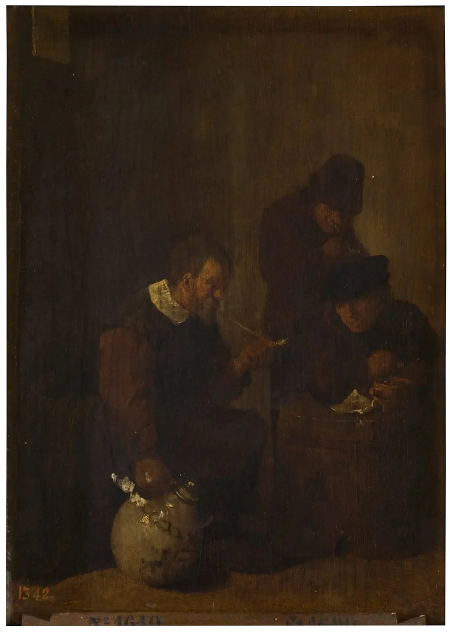 Røykersamling - David Teniers den Yngre

Source:
Groupe de fumeurs - David Teniers le Jeune
