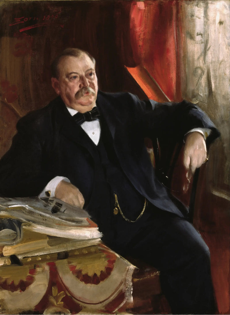 Grover Cleveland - Anders Zorn

Source:
Grover Cleveland - Anders Zorn