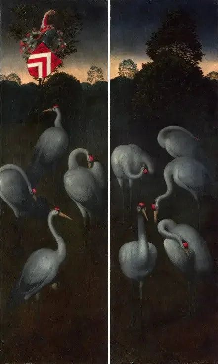 Bygninger med våpenskjold - Hans Memling
