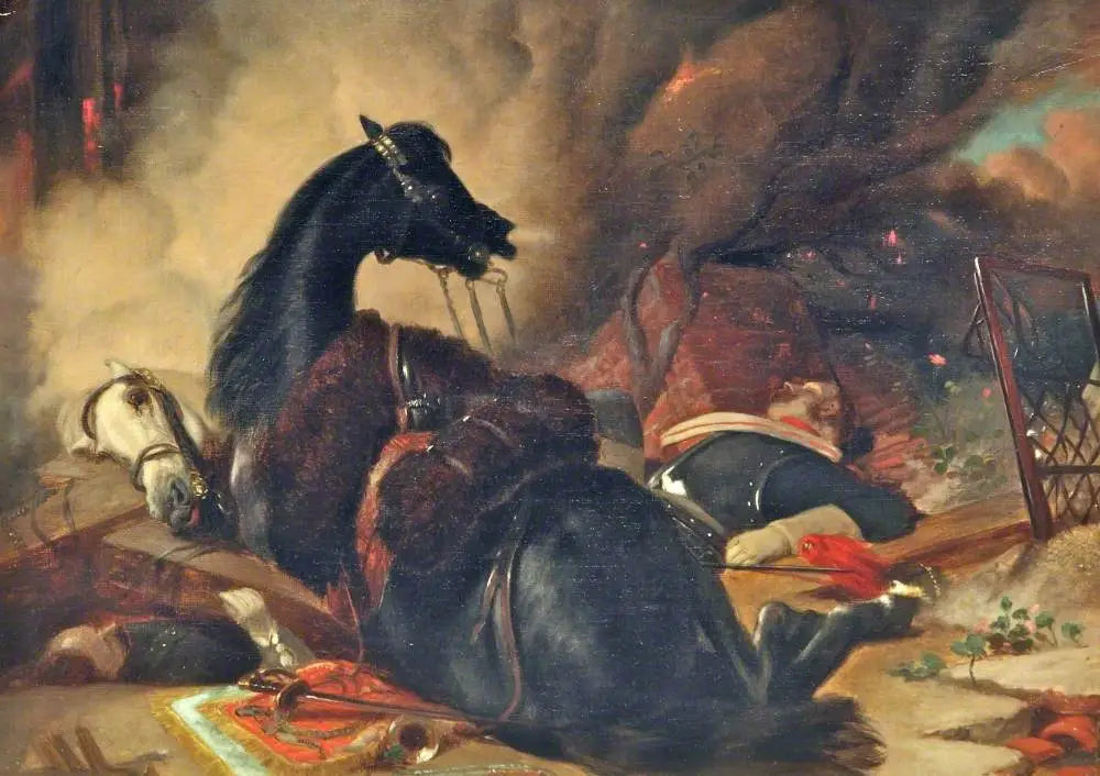Guerre - Edwin Henry Landseer image 1 reproduction d’œuvre d’art à l’huile