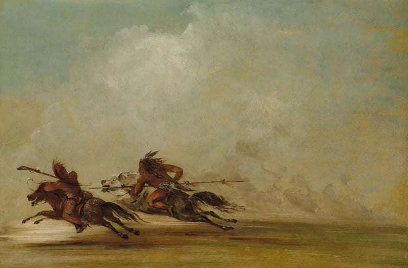 Comanche-kriger som kaster en Osage i full fart - George Catlin

Source:
Guerrier Comanche lançant un Osage, à pleine vitesse - George Catlin