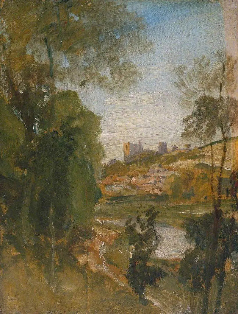 Guildford fra breddene av Wey - J. M. W. Turner