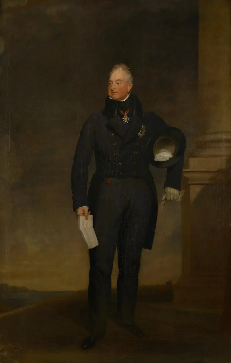 Guillaume IV (1765-1837) da han var hertug av Clarence - Thomas Lawrence