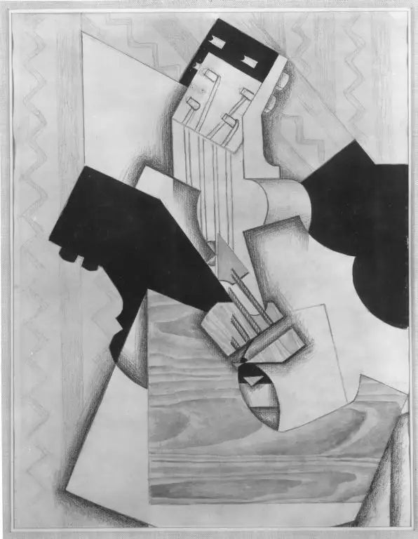 Gitar på et bord - Juan Gris