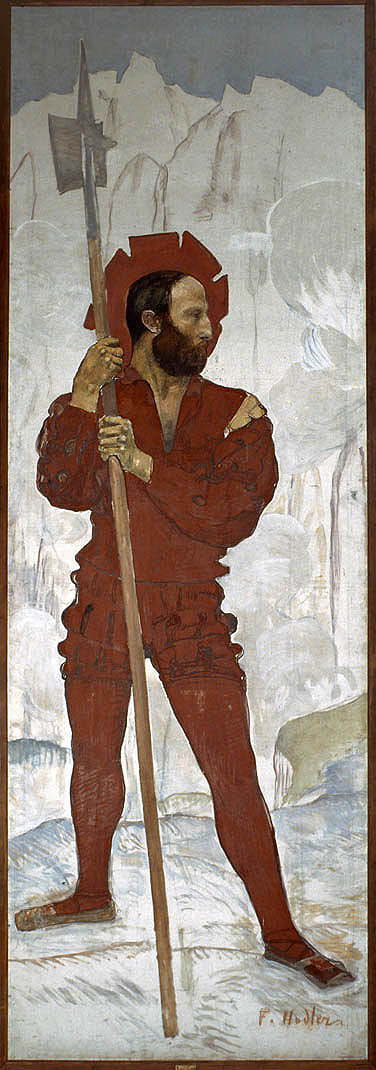 Hallebardist - Ferdinand Hodler
