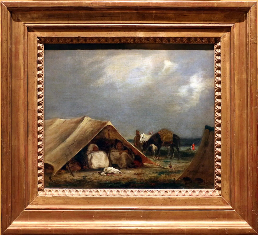 Muldyrens Stopp - Eugène Delacroix