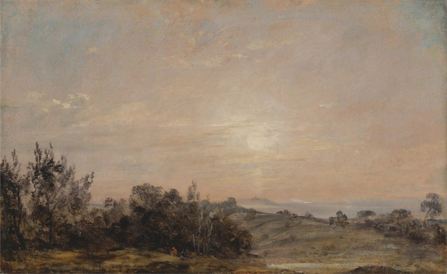 Hampstead Heath i retning av Harrow - John Constable