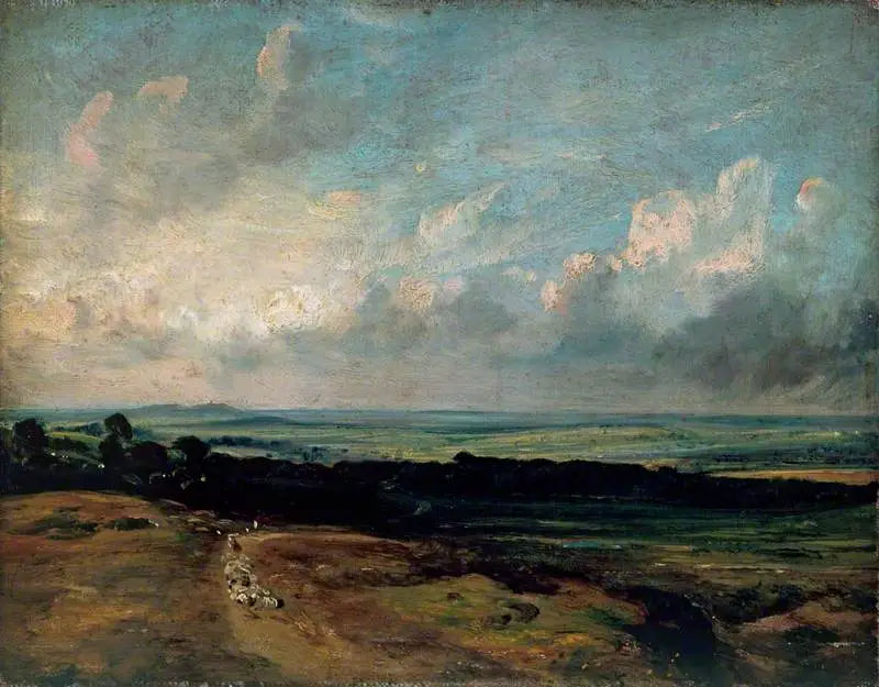 Hampstead Heath Harrow au loin - John Constable - Alpha Reproduction