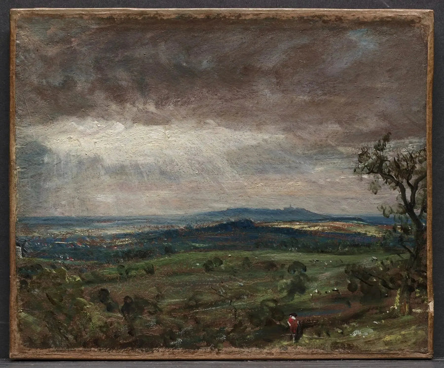 Hampstead Heath, utsikt mot Harrow - John Constable