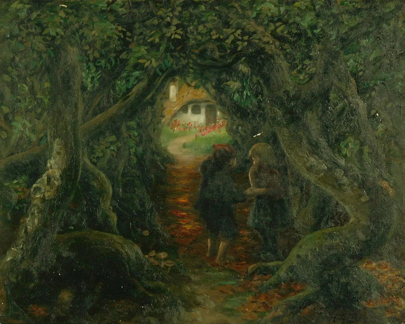 Hansel og Grete hos heksa. - H. A. Brendekilde

Source:
Hansel et Gretel chez la sorcière. - H. A. Brendekilde