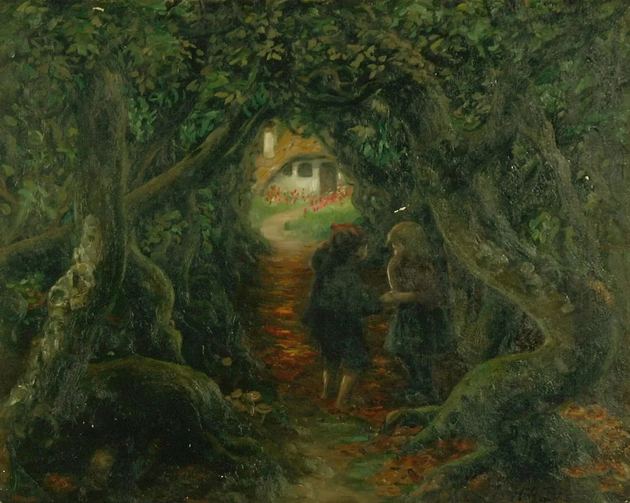 Hansel og Grete hos heksa. - H. A. Brendekilde

Source:
Hansel et Gretel chez la sorcière. - H. A. Brendekilde