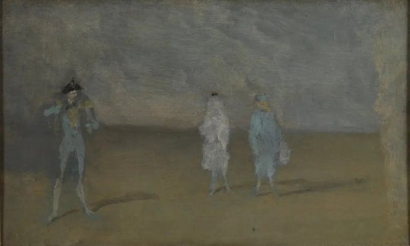 Harmoni i blått: duoen - James Abbott McNeill Whistler