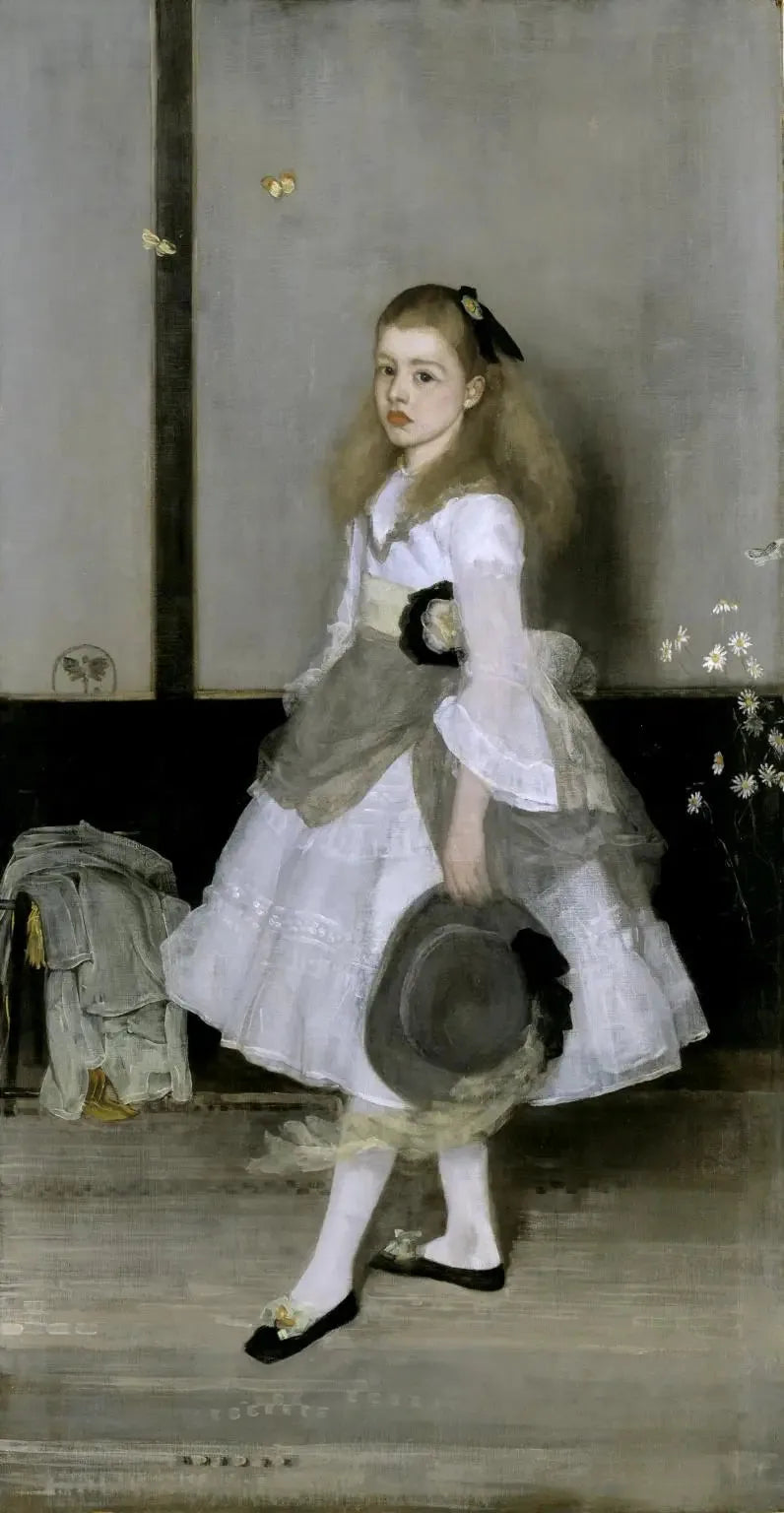 Harmoni i grått og grønt: Miss Cicely Alexander - James Abbott McNeill Whistler