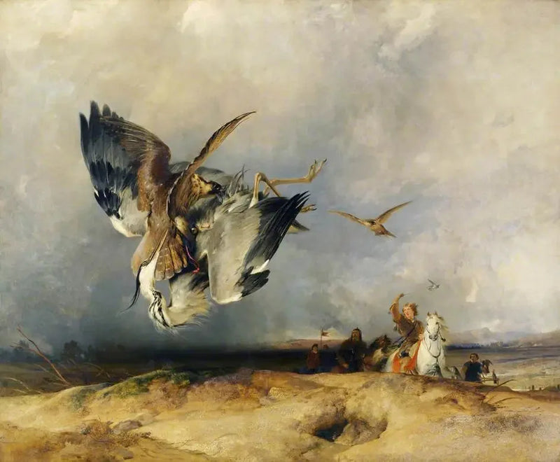 Hawking i gamle tider - Edwin Henry Landseer

Source:
Hawking dans les temps anciens - Edwin Henry Landseer