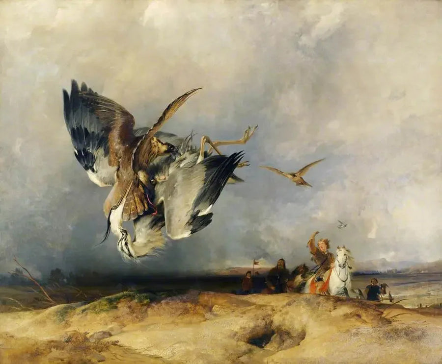 Hawking i gamle tider - Edwin Henry Landseer

Source:
Hawking dans les temps anciens - Edwin Henry Landseer