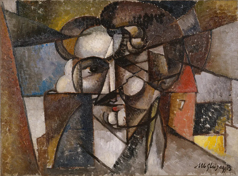 Hode i et landskap - Albert Gleizes