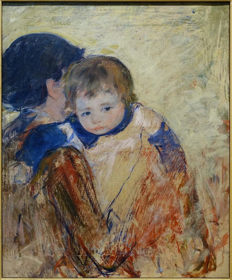 Hélène er urolig - Mary Cassatt