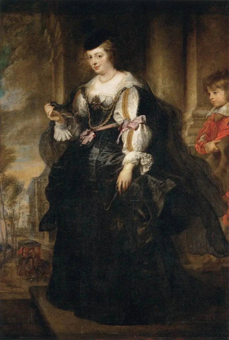 Hélène Fourment i vogn - Peter Paul Rubens