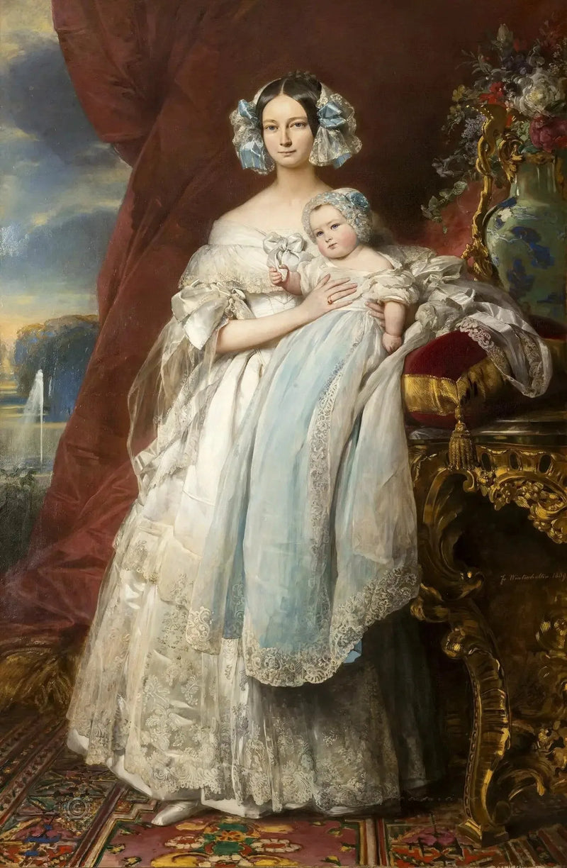 Hélène-Louise, prinsesse av Mecklenburg, hertuginne av Orléans (1814-1858) - Franz Xaver Winterhalter

Source:
Hélène-Louise, princesse de Mecklenbourg, duchesse d'Orléans (1814-1858) - Franz Xaver Winterhalter