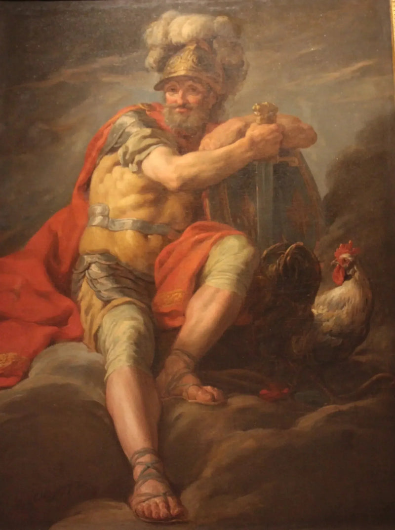 Henri IV i Gud Mars - Nicolas-Bernard Lépicie