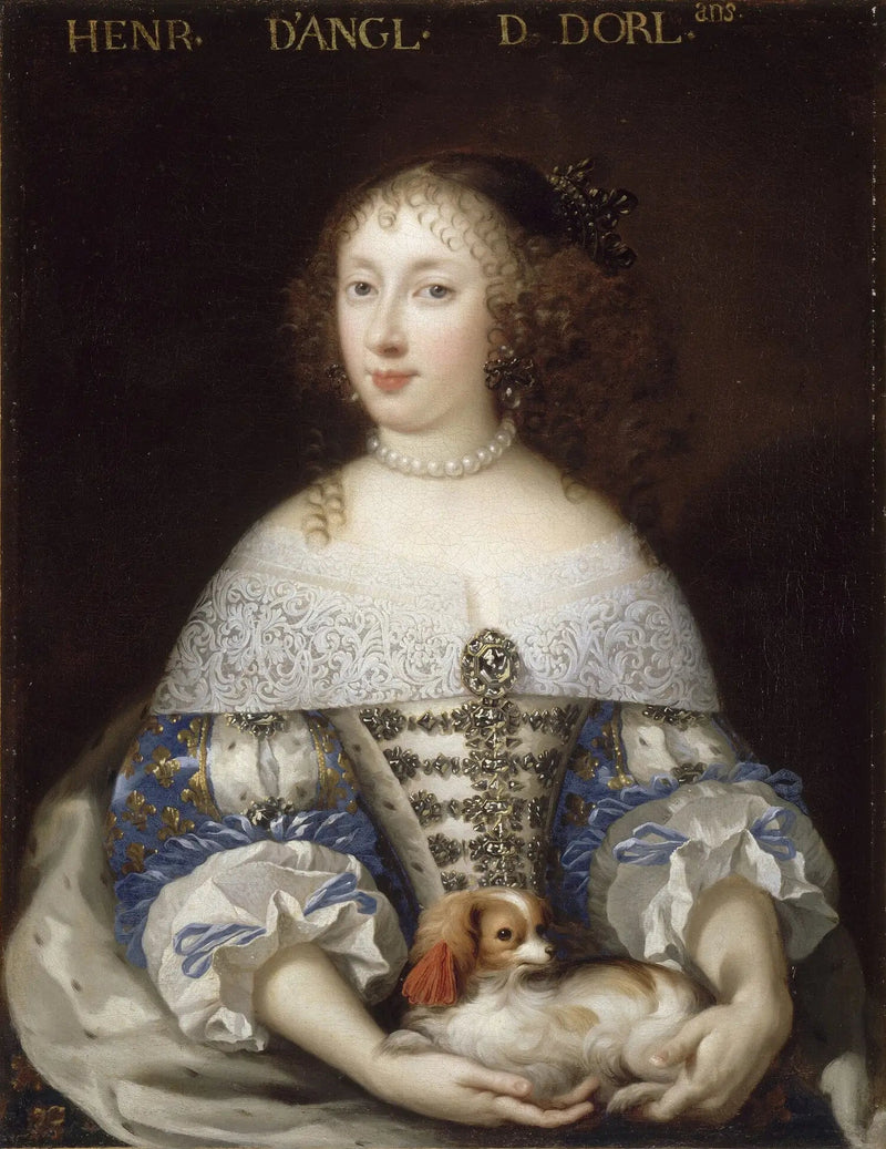 Henriette-Anne d'Angleterre, hertuginne av Orléans, kalt Madame (1644-1670) - Jean Nocret