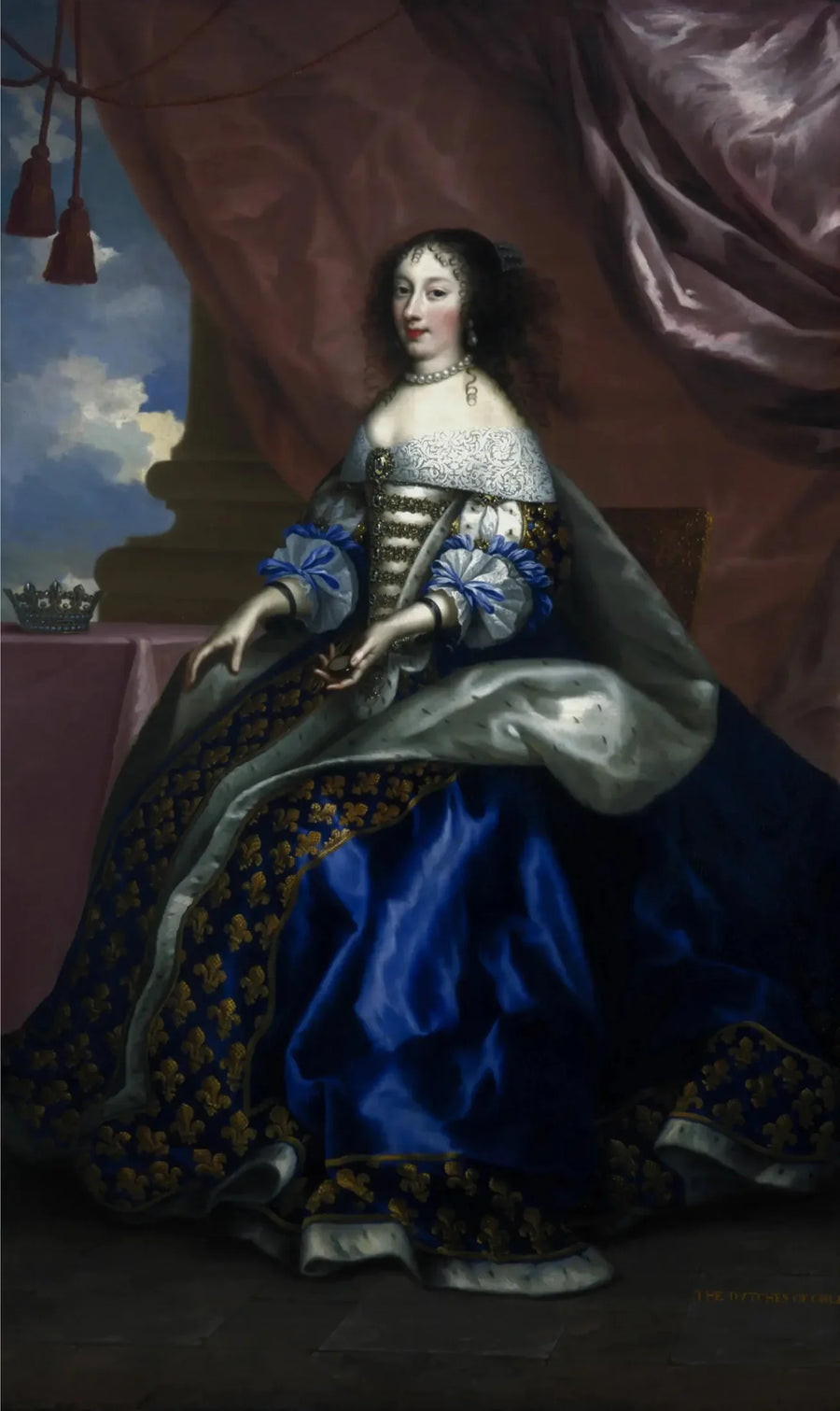 Henriette Anne, hertuginne av Orléans, 1644 - 1670. Femte datter av Charles I - Jean Nocret