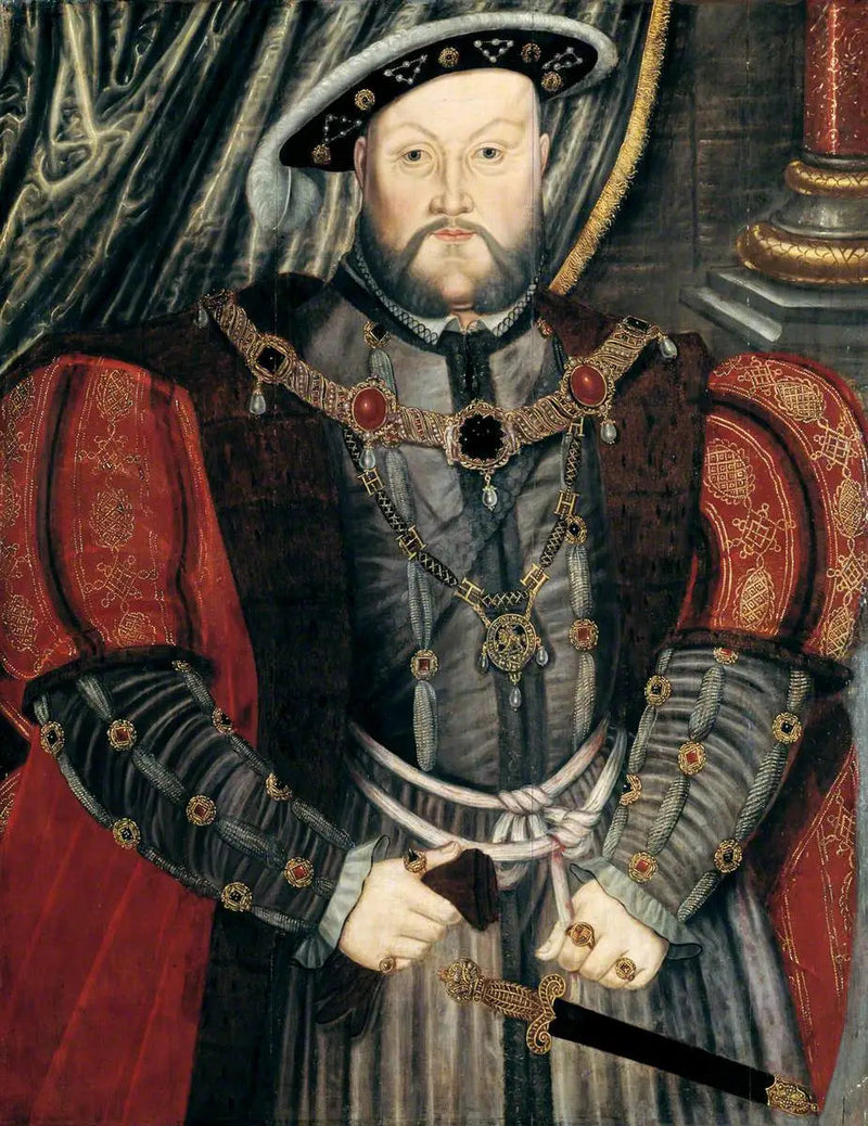 Henrik VIII (1491–1547) - Hans Holbein den Yngre

Source:
Henry VIII (1491–1547) - Hans Holbein le Jeune