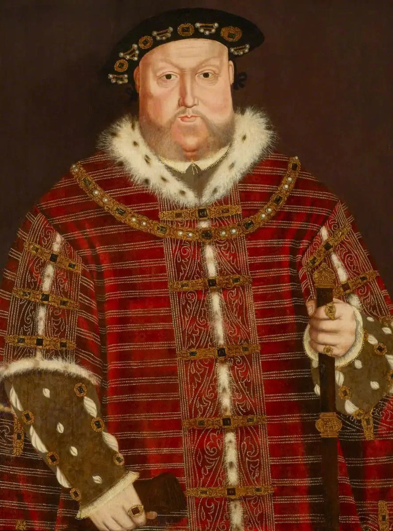 Henrik VIII (1491–1547) - Hans Holbein den yngre

Source:
Henry VIII (1491–1547) - Hans Holbein le Jeune