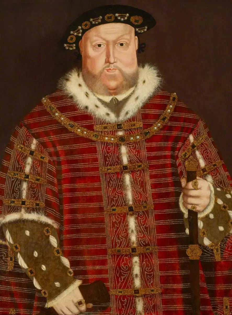 Henrik VIII (1491–1547) - Hans Holbein den yngre

Source:
Henry VIII (1491–1547) - Hans Holbein le Jeune