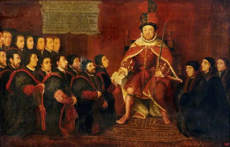 Henrik VIII med Barber-Surgeons - Hans Holbein den Yngre