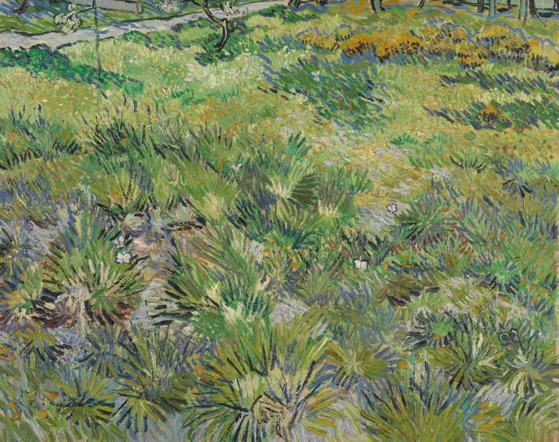 Langt gress med sommerfugler - Vincent van Gogh