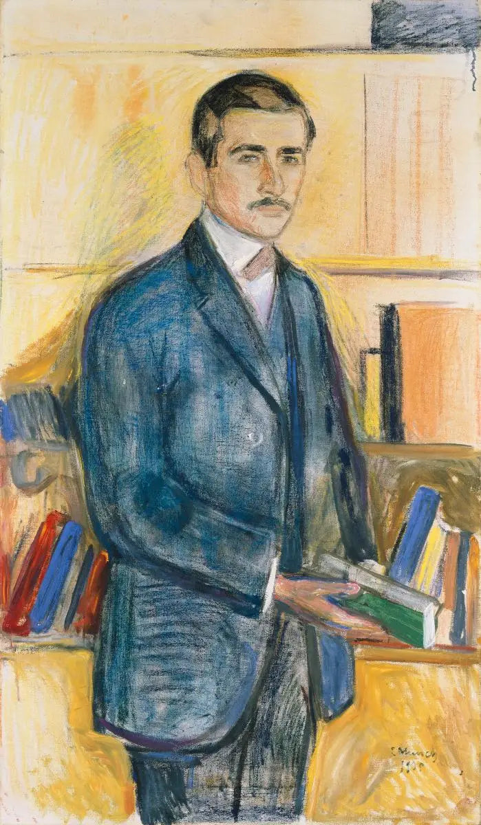 Reproduction du tableau « Herbert Esche - Edvard Munch » par Alpha Reproduction en peinture à l’huile