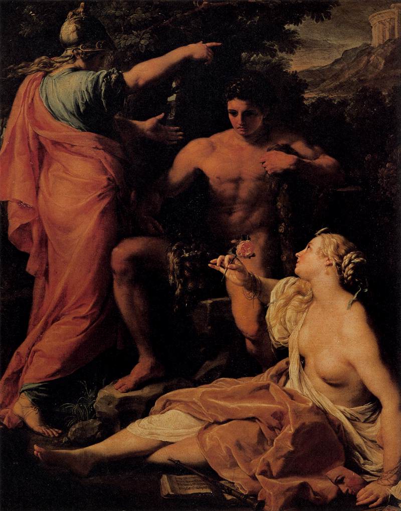 Herkules ved veiskillet - Pompeo Batoni