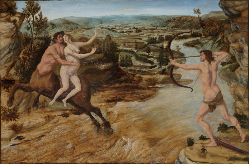 Herkules og Dejanira - Cosimo Tura