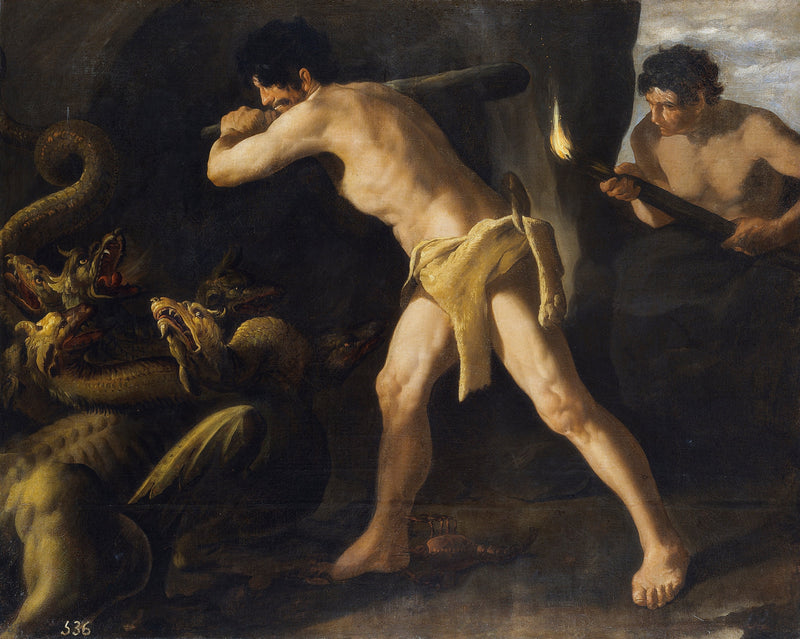 Herkules og Hydraen - Francisco de Zurbarán