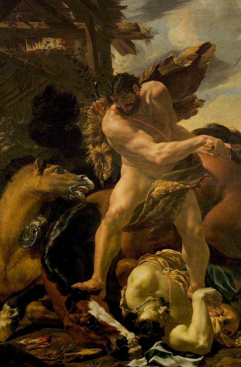 Hercule vainquant Diomède - Charles Le Brun